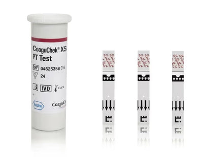 Coaguchek XS PT Test Strips - Pack of 24 Test