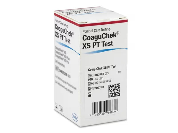 Coaguchek XS PT Test Strips - Pack of 24 Test