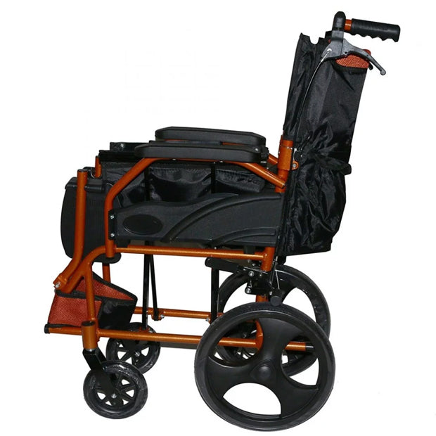 Small Wheel Manual Compact Wheelchair on Rent in Mumbai - Affordable & Reliable Options