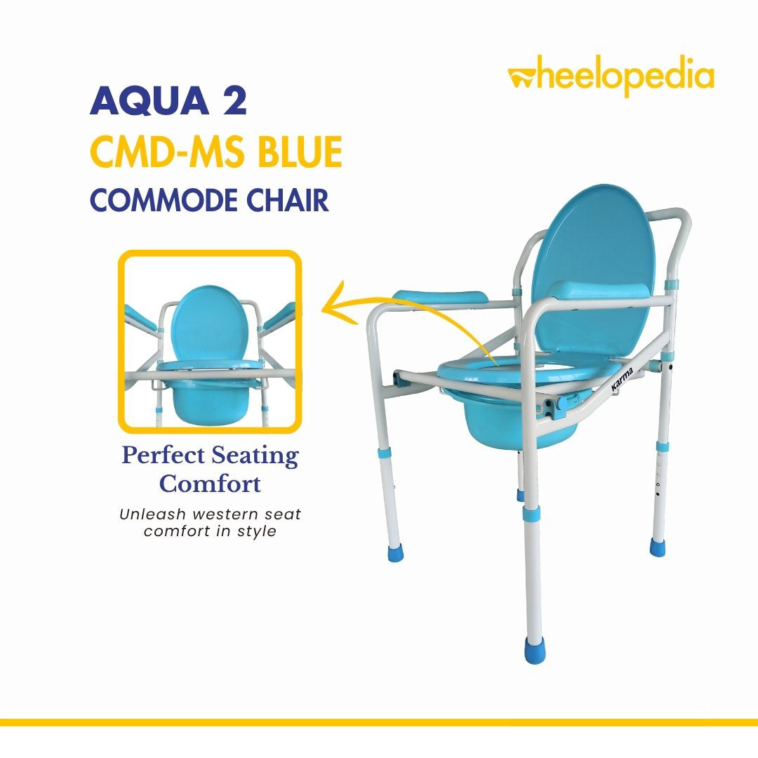 Karma Aqua 2 Commode Chair