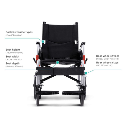 Karma Soma Agile F14 Compact Light Weight Wheelchair
