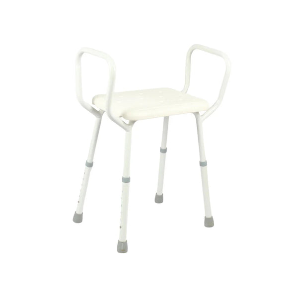 Arrex LA50 Adjustable Height With Nonslip Rubber Shoe Shower Chair