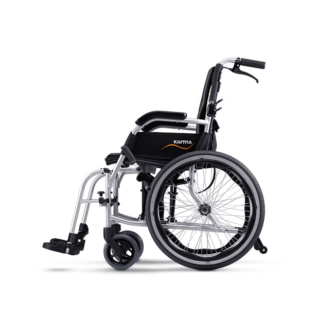 Karma Ergo Light 2 Ultra-Lightweight Aluminium Wheelchair – Comfortable, Durable, and Portable